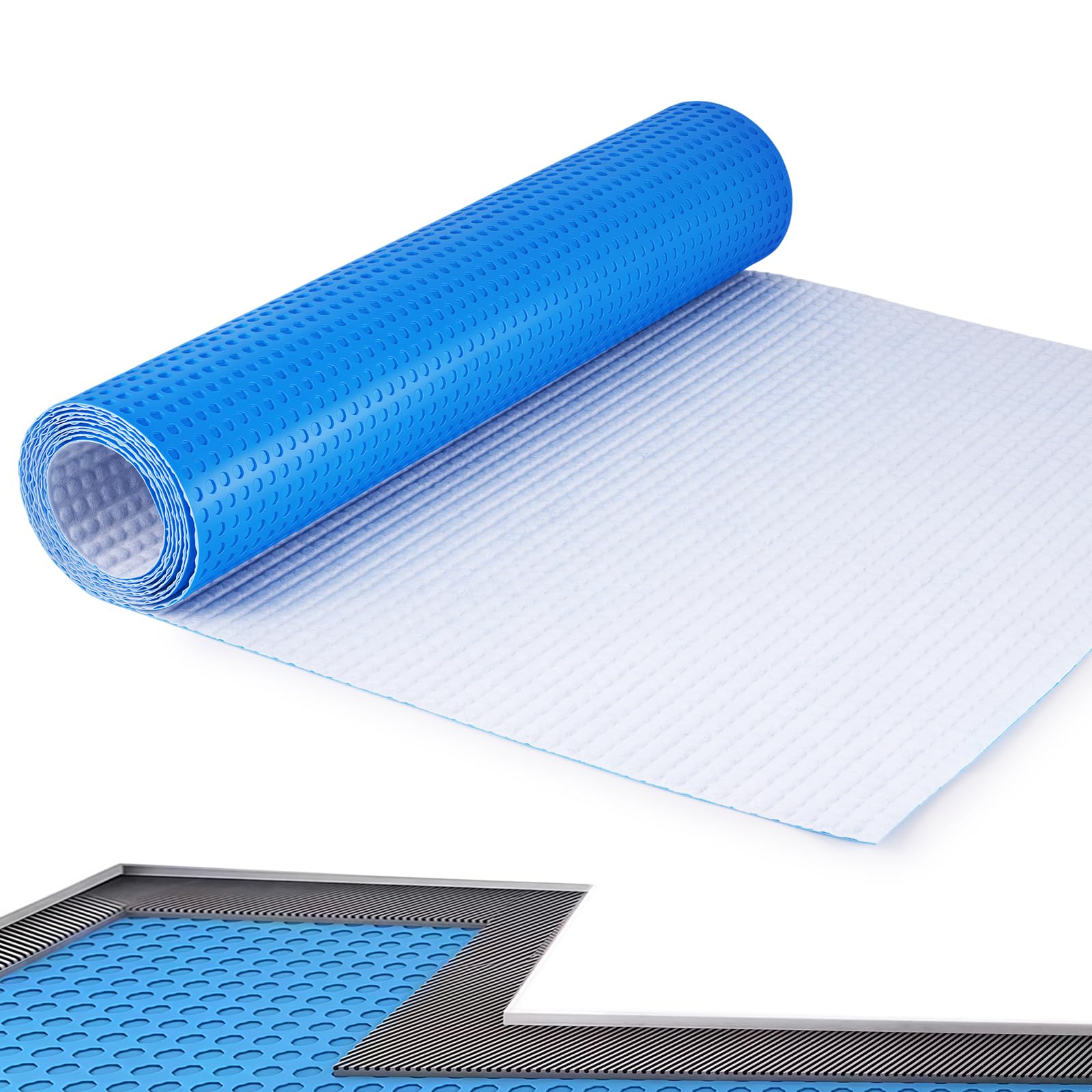 Membrane de désolidarisation anti-fissures et étanche BAOSHISHAN pour protection sol de salle de bain