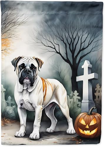 Miniatura 173 de Caroline's Treasures DAC2011GF - Bandera decorativa para jardín de Halloween con diseño de beagle para jardín, jardín, jardín, jardín, multicolor