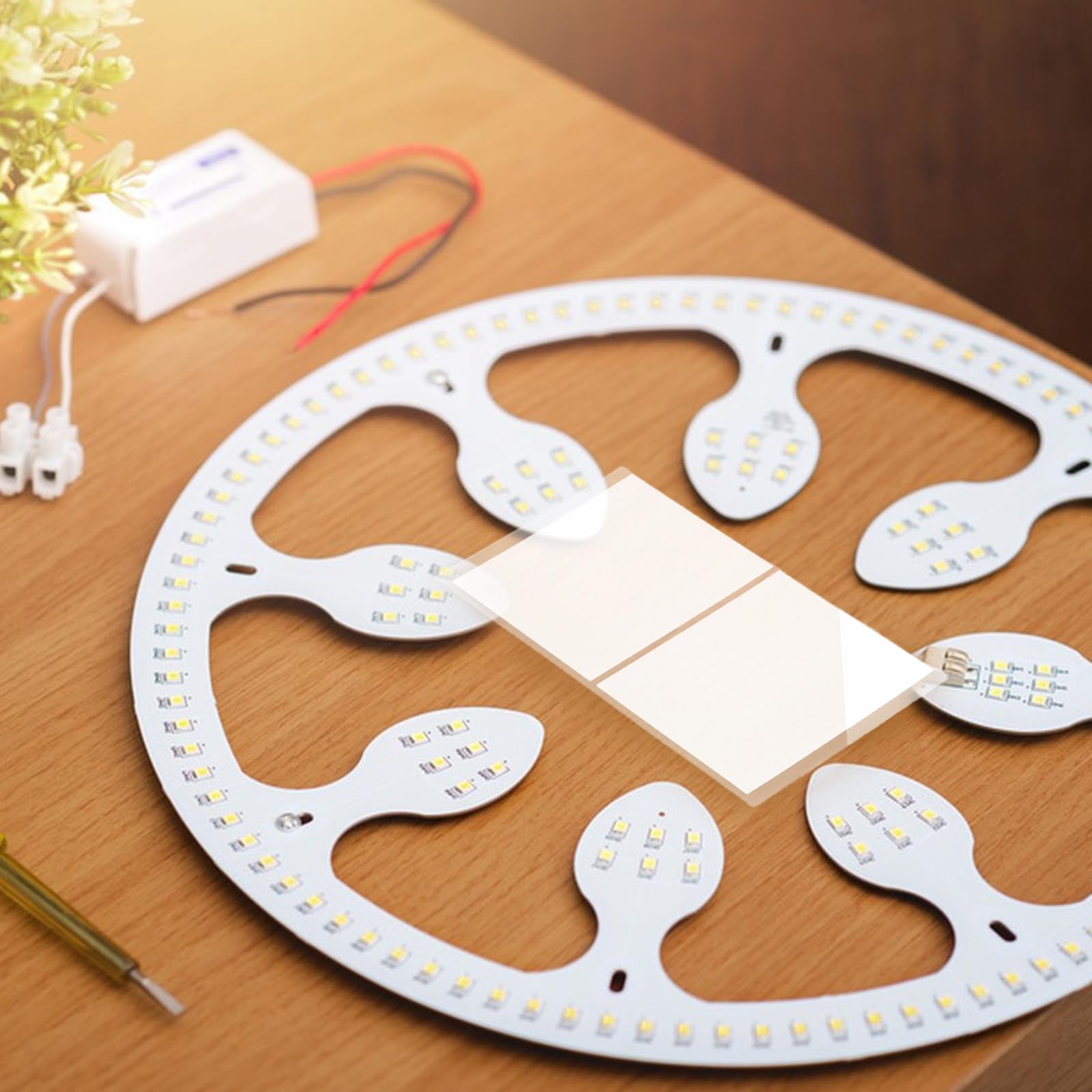Levemolo 10 szt. samoprzylepnej folii dyfuzyjnej - filtry do oświetlenia LED - miękki, biały, plastikowy materiał dyfuzyjny - idealny do oświetlenia biurowego, domowego i imprezowego, grubość 50 µm