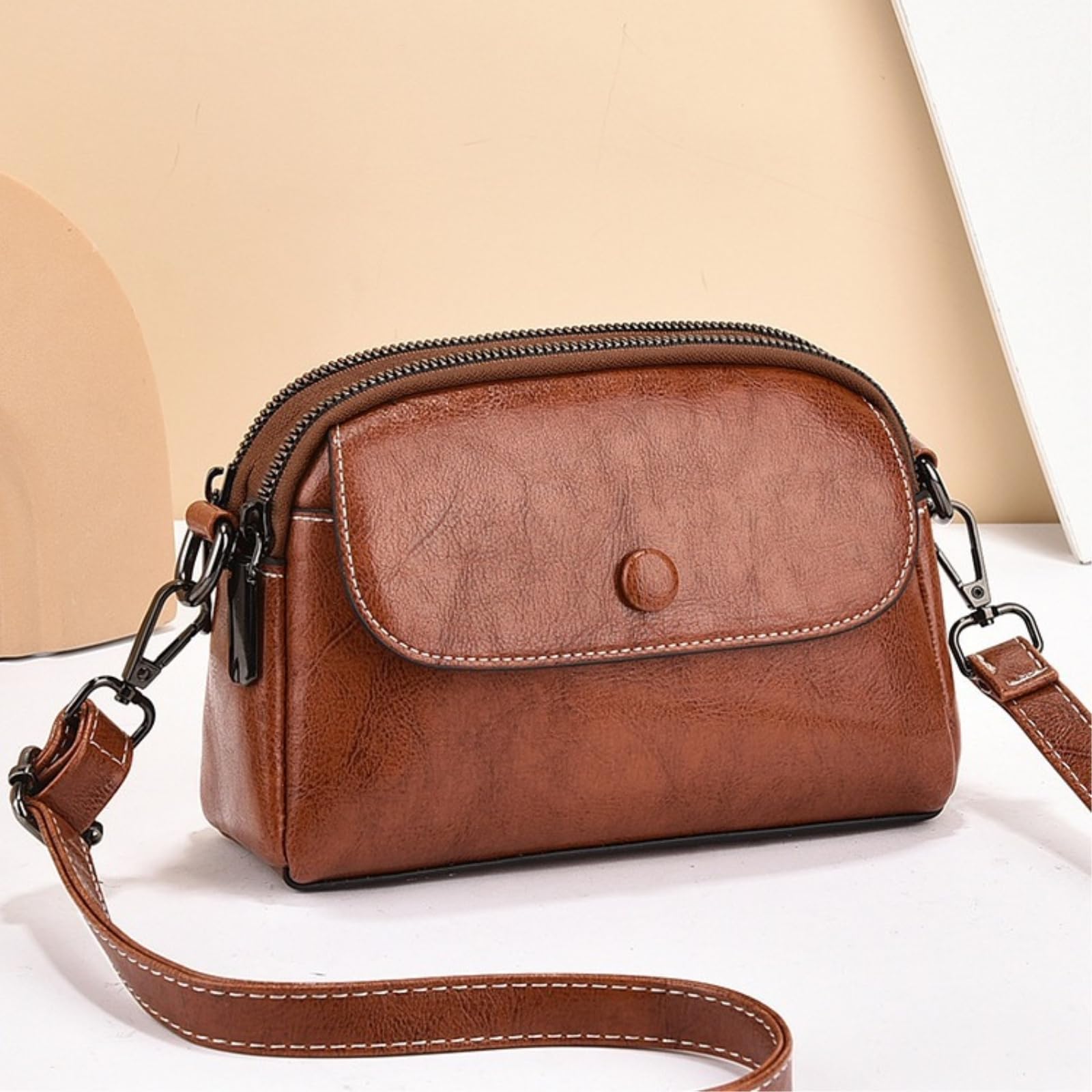 Damentaschen Mutter Handtasche, Handy Schultertasche, Crossbody Tasche, Mini-größe, Grenzüberschreitende Tasche-Black