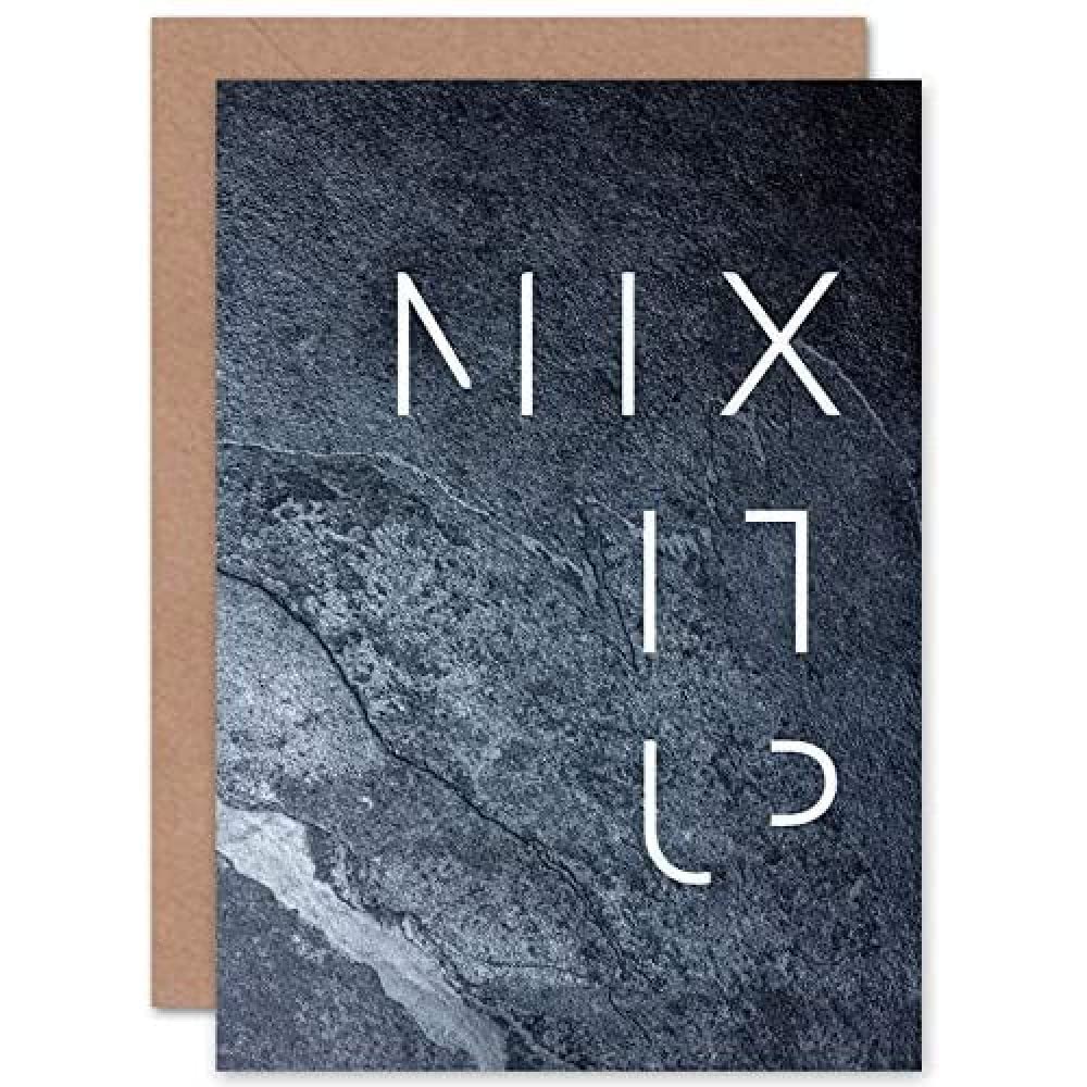 Wee Blue Coo Slate Kitchen Mix It Up Greeting Card With Envelope Inside Premium Quality