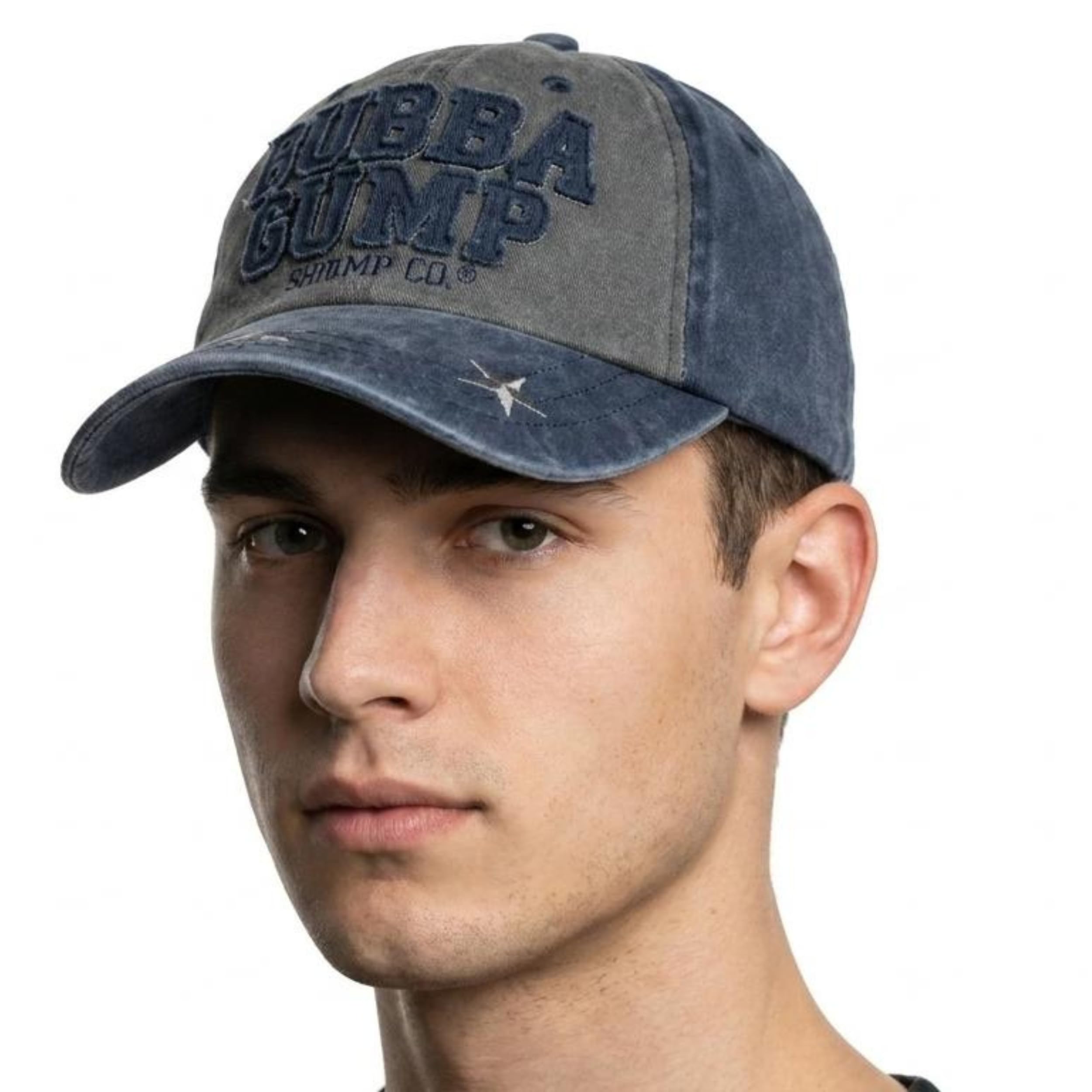 Baseball Cap for Men & Women – Vintage Distressed Style with Bubba Gump Shrimp Co. Embroidery, Adjustable Unisex Sun Hat for Casual-image-20