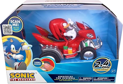 Miniatura 10 de Sonic and Sega All Stars Racing - Auto a control remoto - Sonic The Hedgehog juguete RC-611
