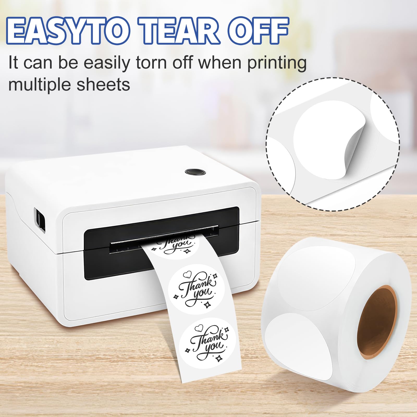 600 Etichette Rotonde Adesive 50mm - Bollini Colorati Per Ufficio, Casa E Negozio - Foto 5