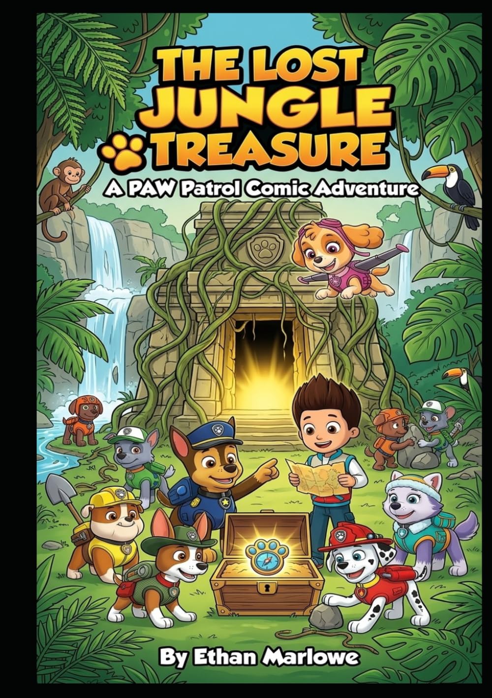 The Lost Jungle Treasure: A PAW Patrol Comic Adventure