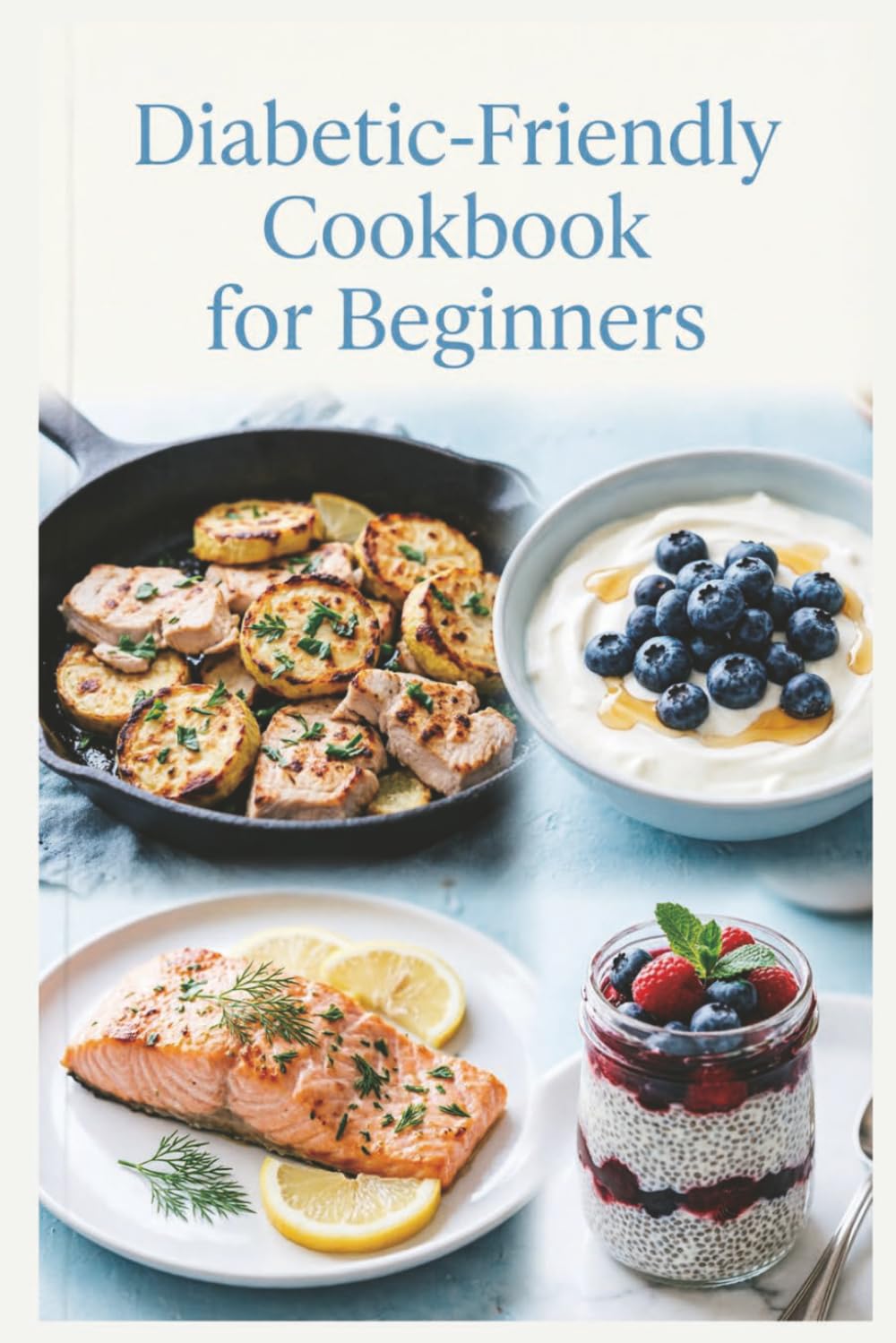 Diabetic-Friendly Cookbook for Beginners: Simple Recipes, a Practical Meal Plan, and Everyday Foods for Balanced Blood Sugar, Steady Energy, and Wholesome Everyday Meals