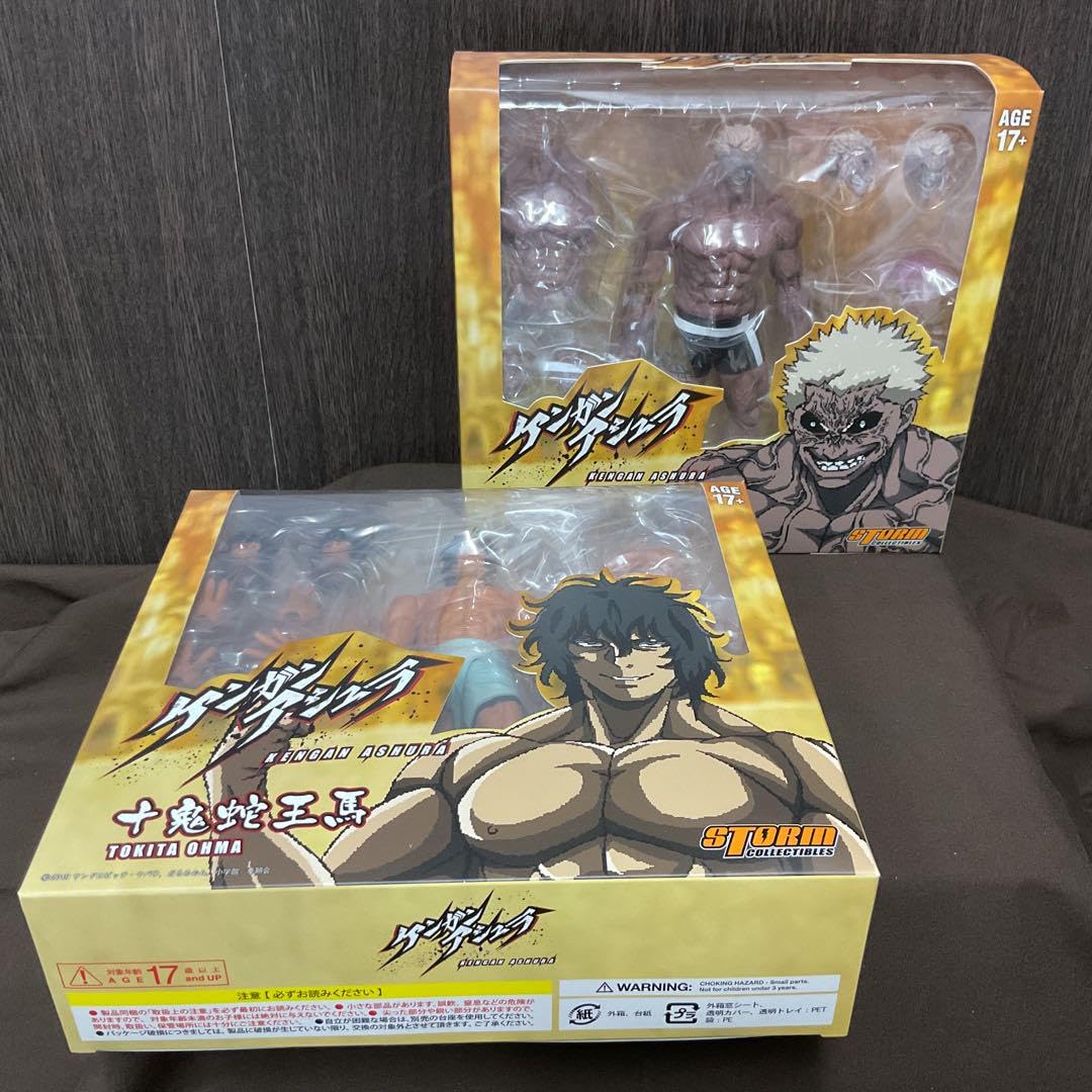 Amazon | ケンガンアシュラ アクションフィギュア 「十鬼蛇王馬」「呉 