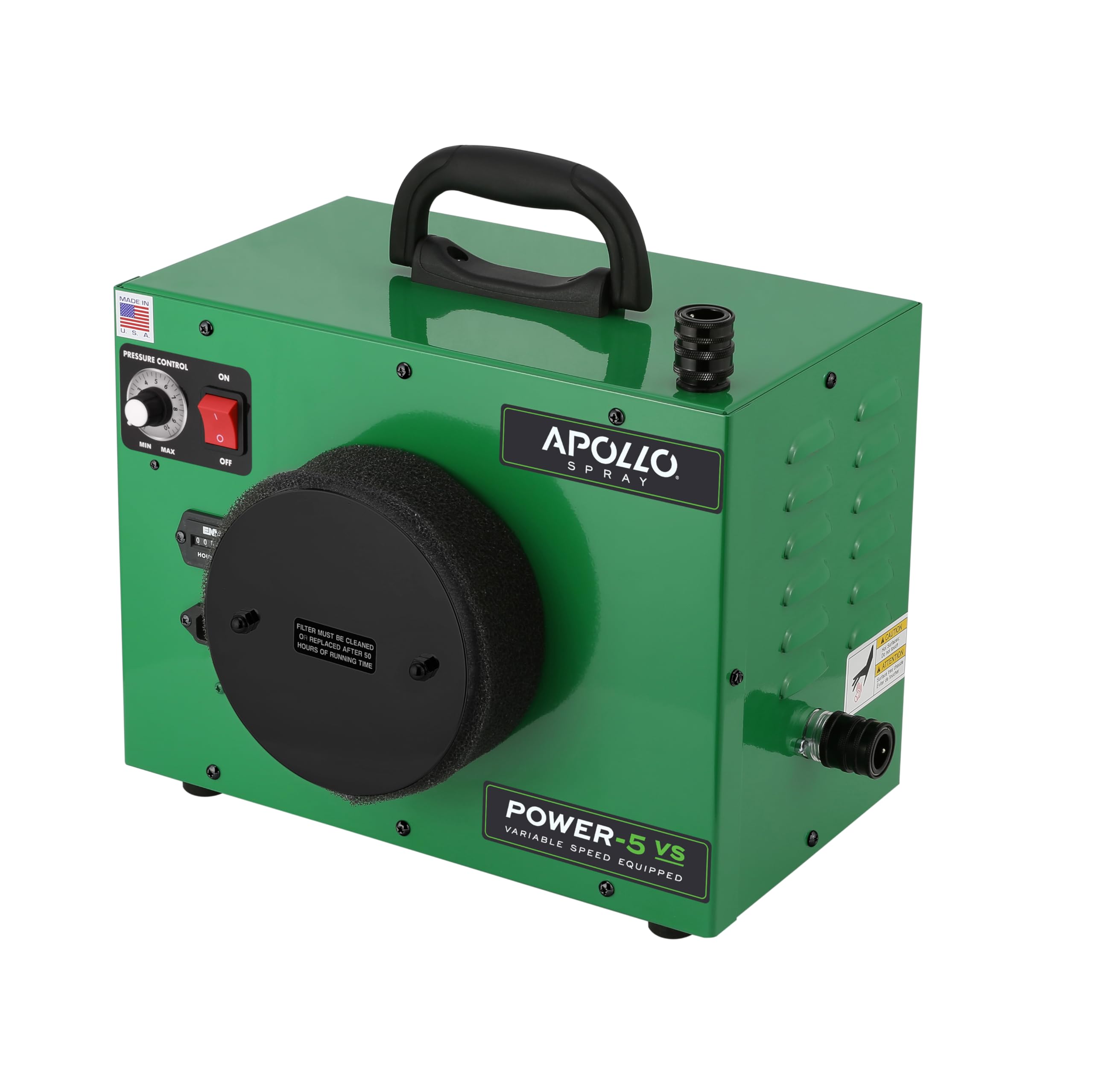 Apollo Sprayers HVLP Power-5 VS Automotive Electric Paint Spray System for Automotive and Custom Paint Finishes