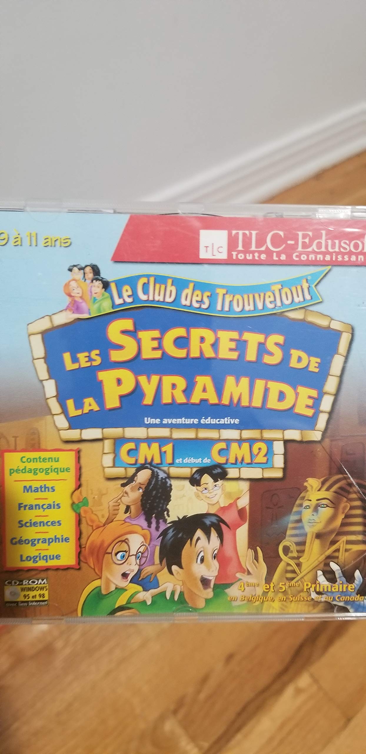 Les secrets de la pyramide (Le club de TrouveTout) CM1 CM2