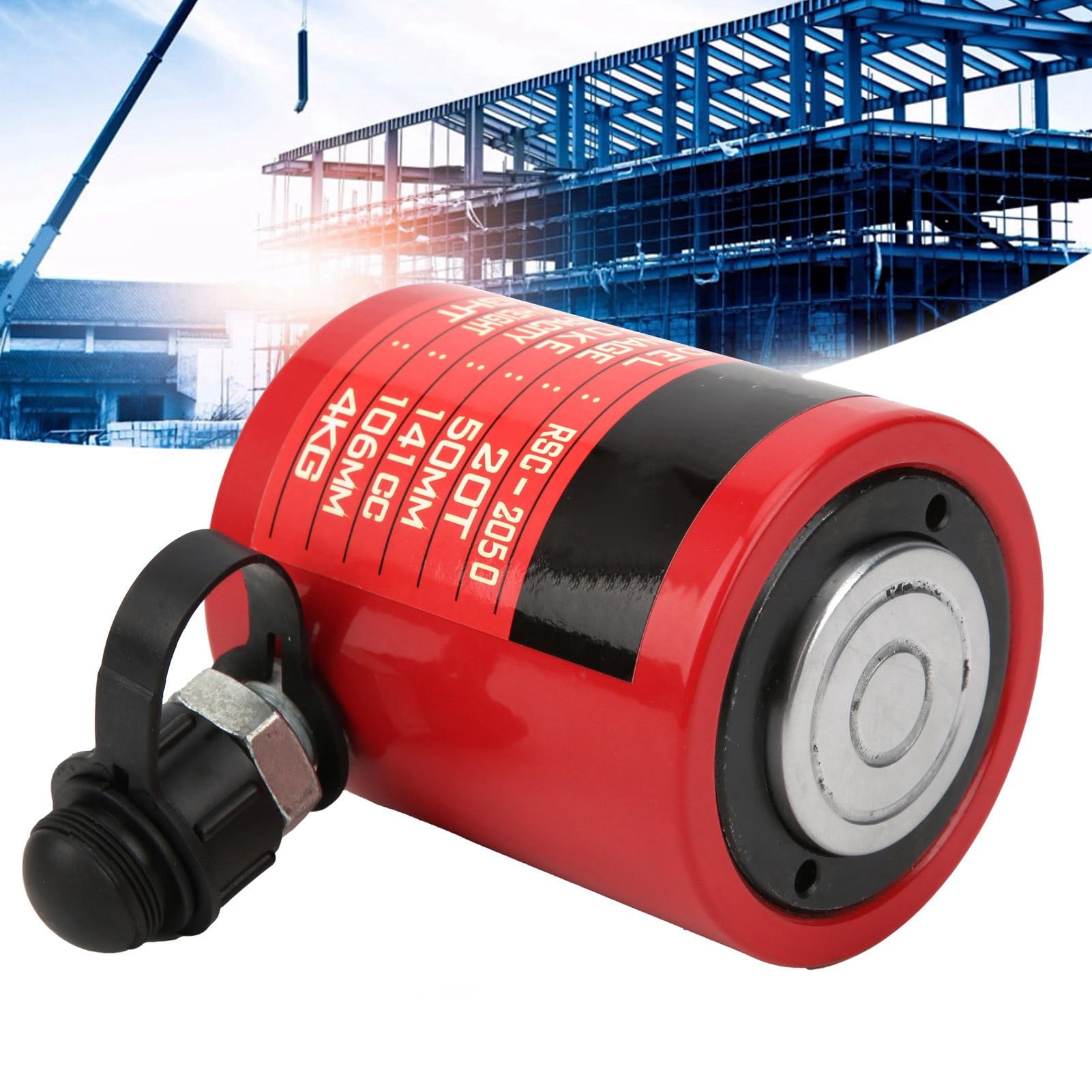 Cilindro Idraulico Separato, RSC2050 Cilindro Idraulico Separato Red Jack Solido Sollevamento Idraulico a Semplice Effetto, Cilindri di Sollevamento Idraulici