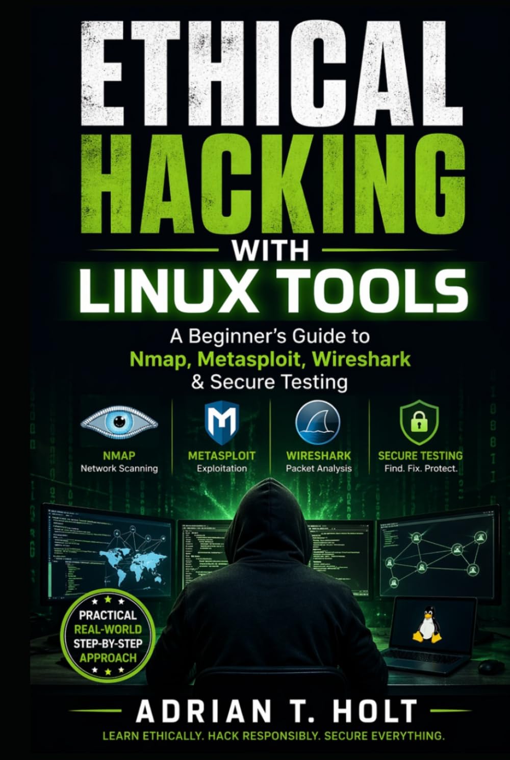 Ethical Hacking with Linux Tools: A Beginner’s Guide to Nmap, Metasploit, Wireshark & Secure Testing