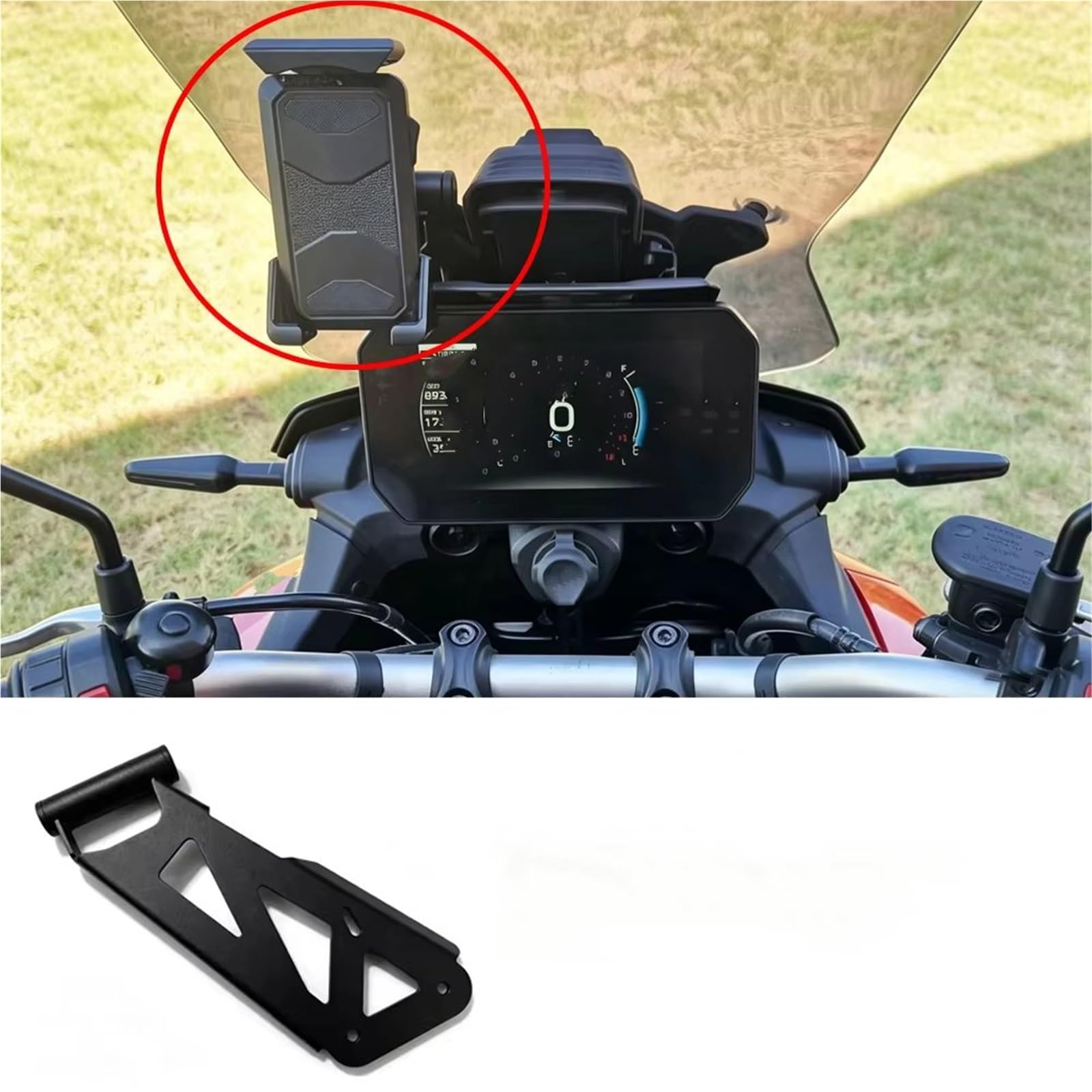 Navigazione GPS Per Moto Per Staffa Per YAMAHA Per Tracer9 Supporto Telefono