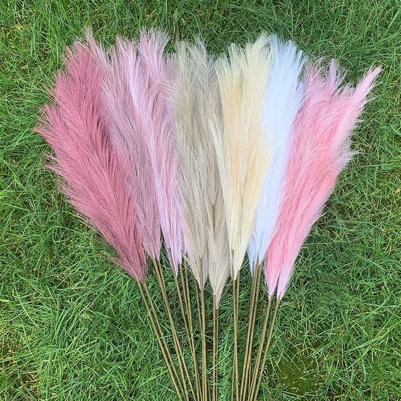 Pampas Grass Artificial Grande 70cm miniatura 4