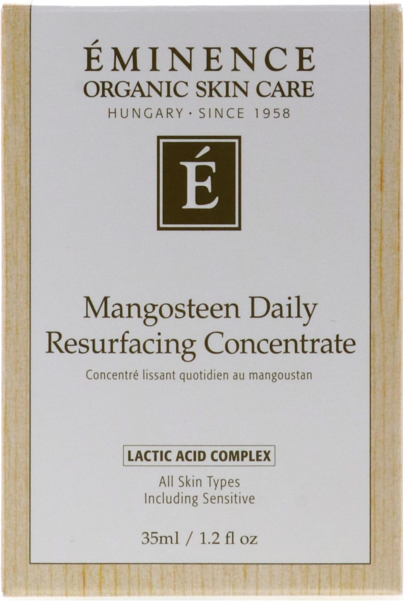 Eminence Organic Skincare Mangosteen Daily Resurfacing Concentrate, 1.2 Ounce
