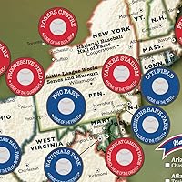 Vista 7 de Póster de colección Ballpark Travel Quest