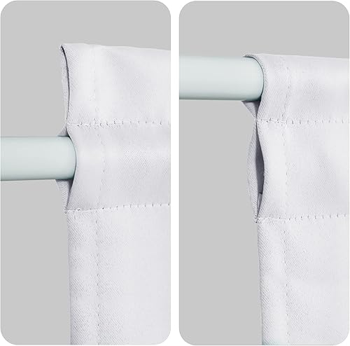 Miniatura 5 de XWZO Cortinas de oscurecimiento de habitación para puertas francesas, cortinas térmicas y de privacidad para puerta de cristal, cortinas con