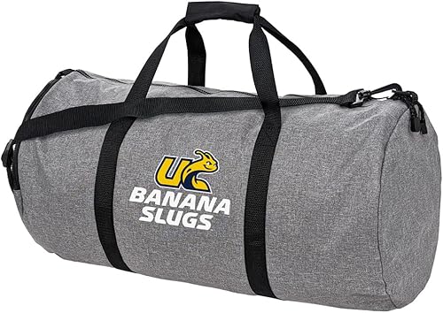 Miniatura 202 de Collegiate Primary Logo Collection Bolsa de lona ligera para deportes y gimnasio plegable para viajes, Bob Jones Bruins