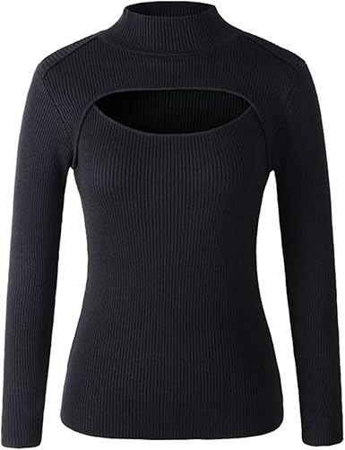 Turtleneck with chest cut out Clearance