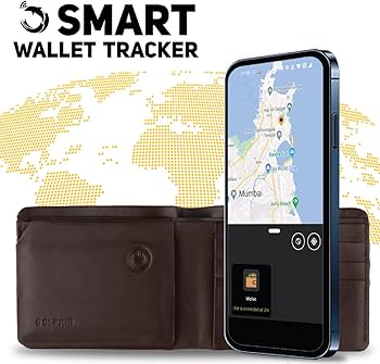Amazon.com: tag8 DOLPHIN Men's Wallet with Tracker, Genuine