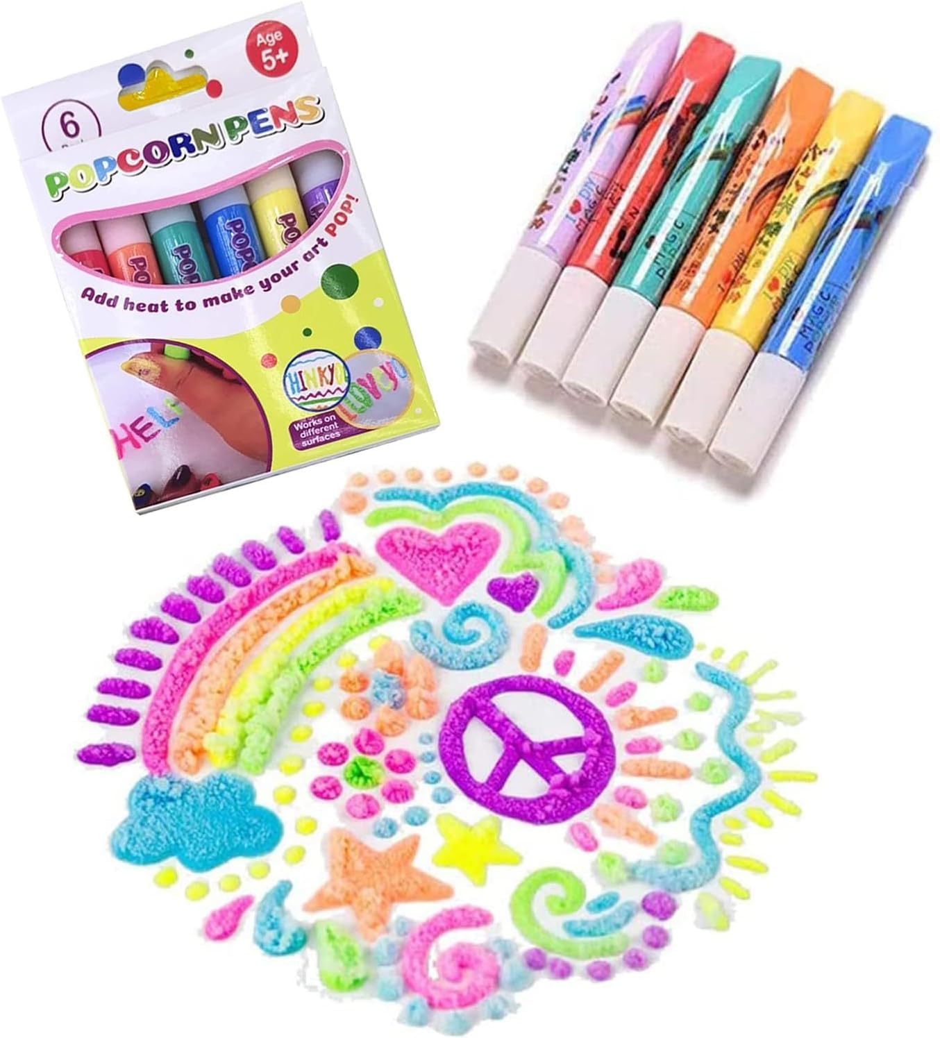 See full amazon price history chart for Meka Creations Magic Puffy Pens For Kids, Bubble Pen, Popcorn Color Paint Pen, 3D Art Safe Pen, Bubble Popcorn Drawing Pens, Pack Of 6 (1), Ink Multicolor Meka Creations Magic Puffy Pens For Kids, Bubble Pen, Popcorn Color Paint Pen, 3D Art Safe Pen, Bubble Popcorn Drawing Pens, Pack Of 6 (1), Ink Multicolor (B0D9BWVNSV) Amazon Price History, Amazon Price Tracker
