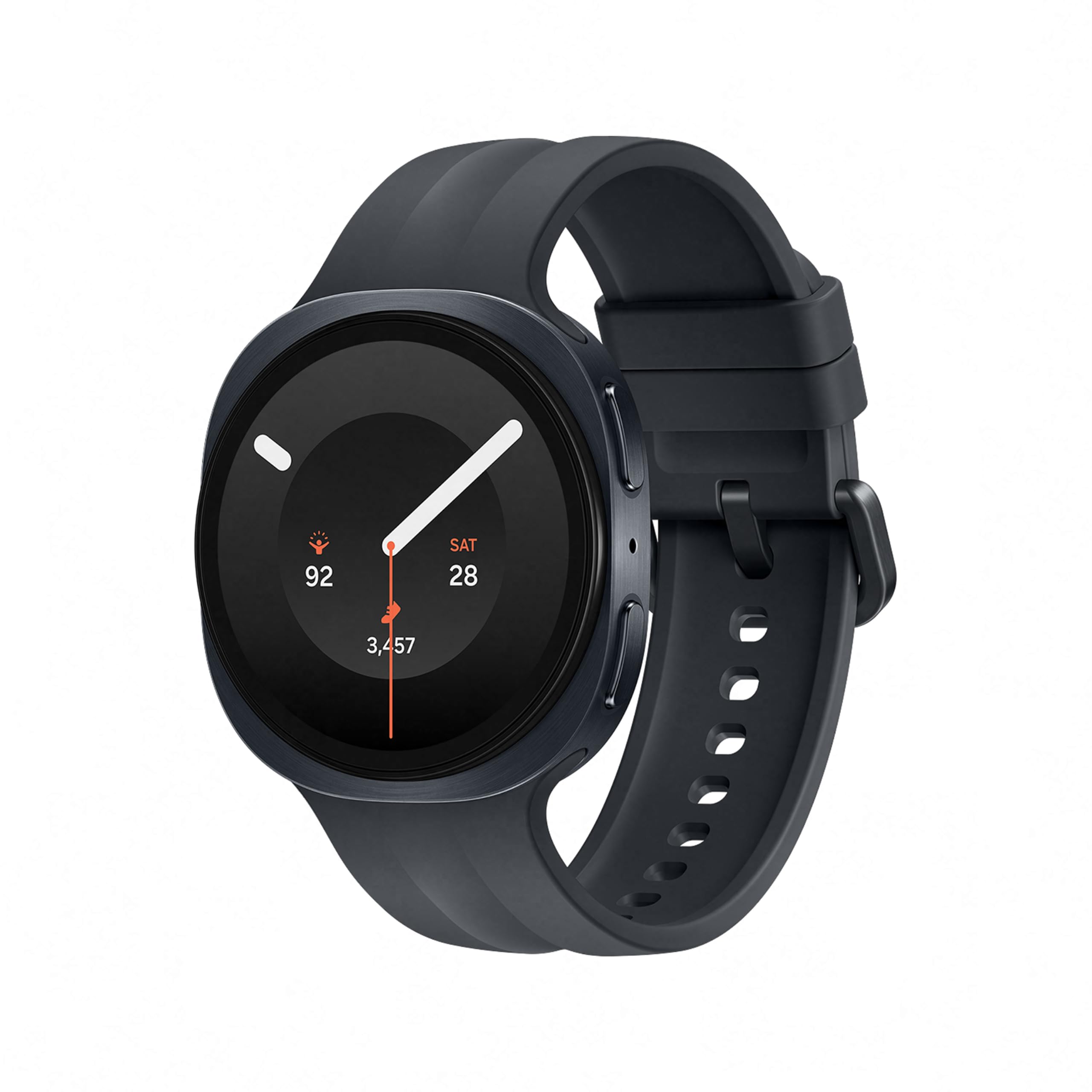 Samsung Galaxy Watch9 Koyu Gri, 44mm, Bluetooth, İncelik, Konfor, İkonik Tasarım, Kişiselleştirilmiş Uyku Deneyimi, Sağlık Koçu, 445 mAh Pil, Konuşmak için Bileğini Kaldır (Samsung Türkiye Versiyonu)