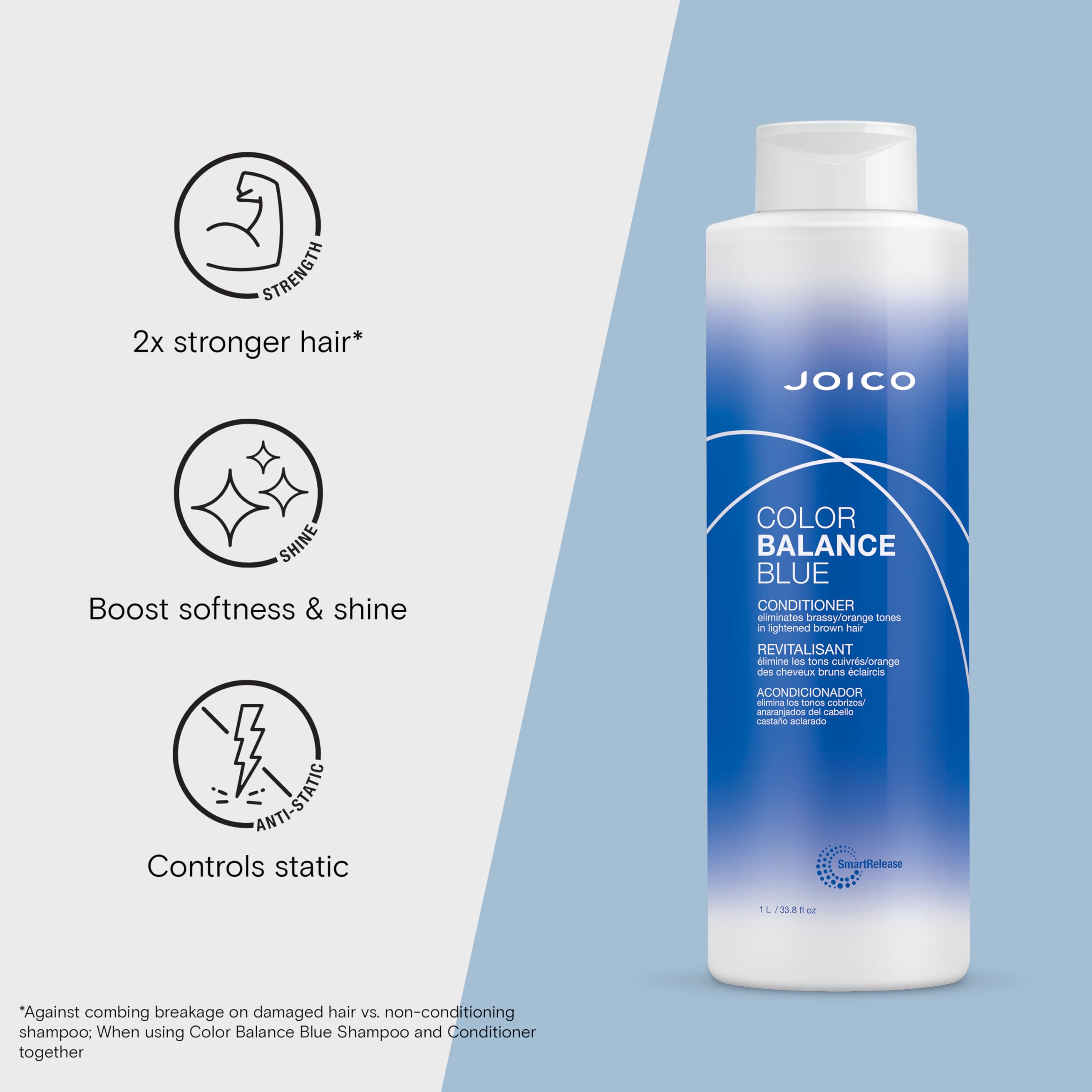 Acondicionador Color Balance Azul Joico 1000ML