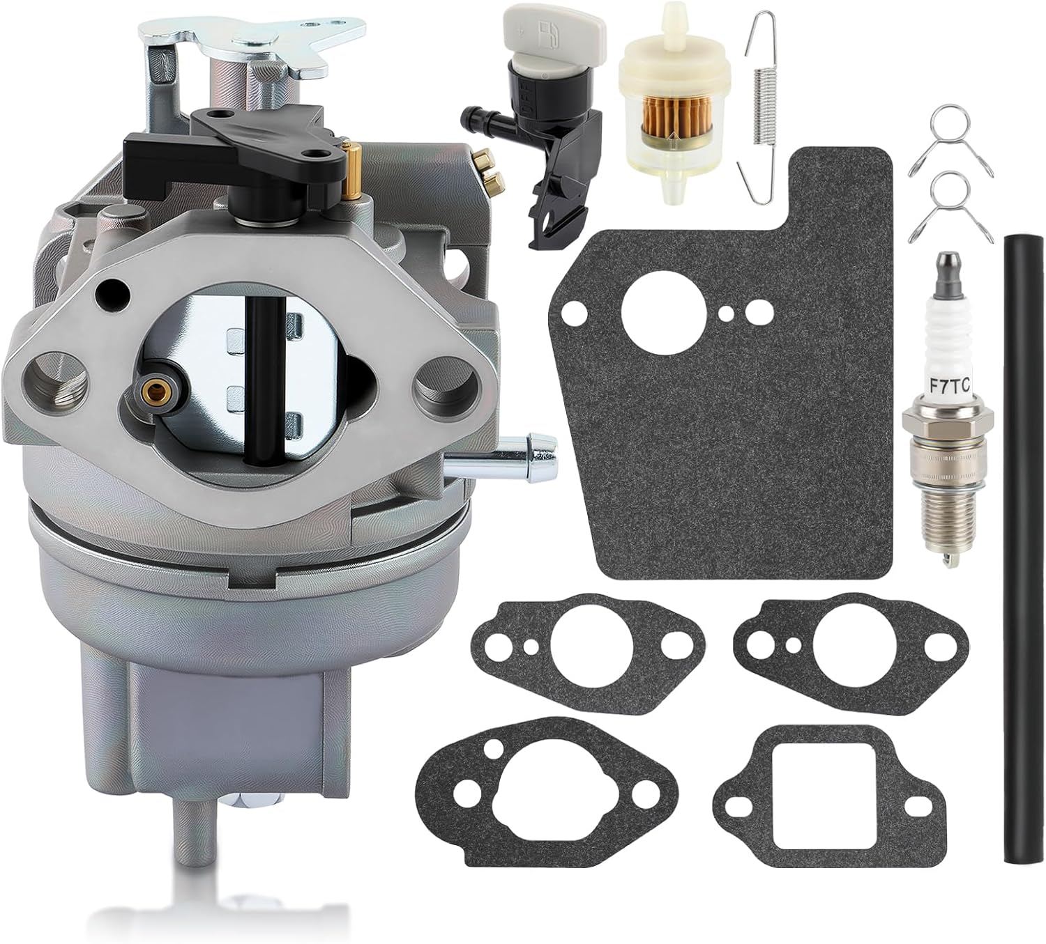Carbhub 16100-Z1A-013 16100-Z0J-003 Carburetor for Honda GC160 GC190 GC190A GC190LA Pressure Washer Motor with Shut Off Valve Replaces 16950-ZM0-003 16100-Z1A-801 16100-ZL8-803 16100-ZL8-802