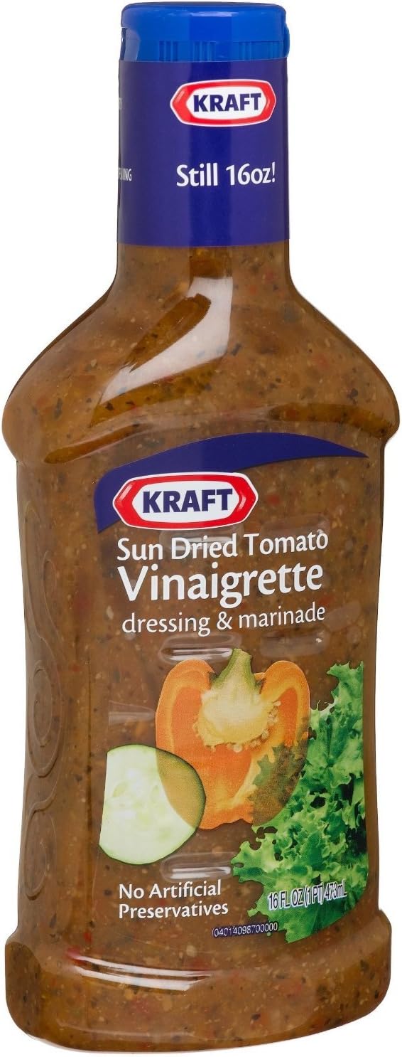 Kraft Sun Dried Tomato and Oregano Salad Dressing, 475ml