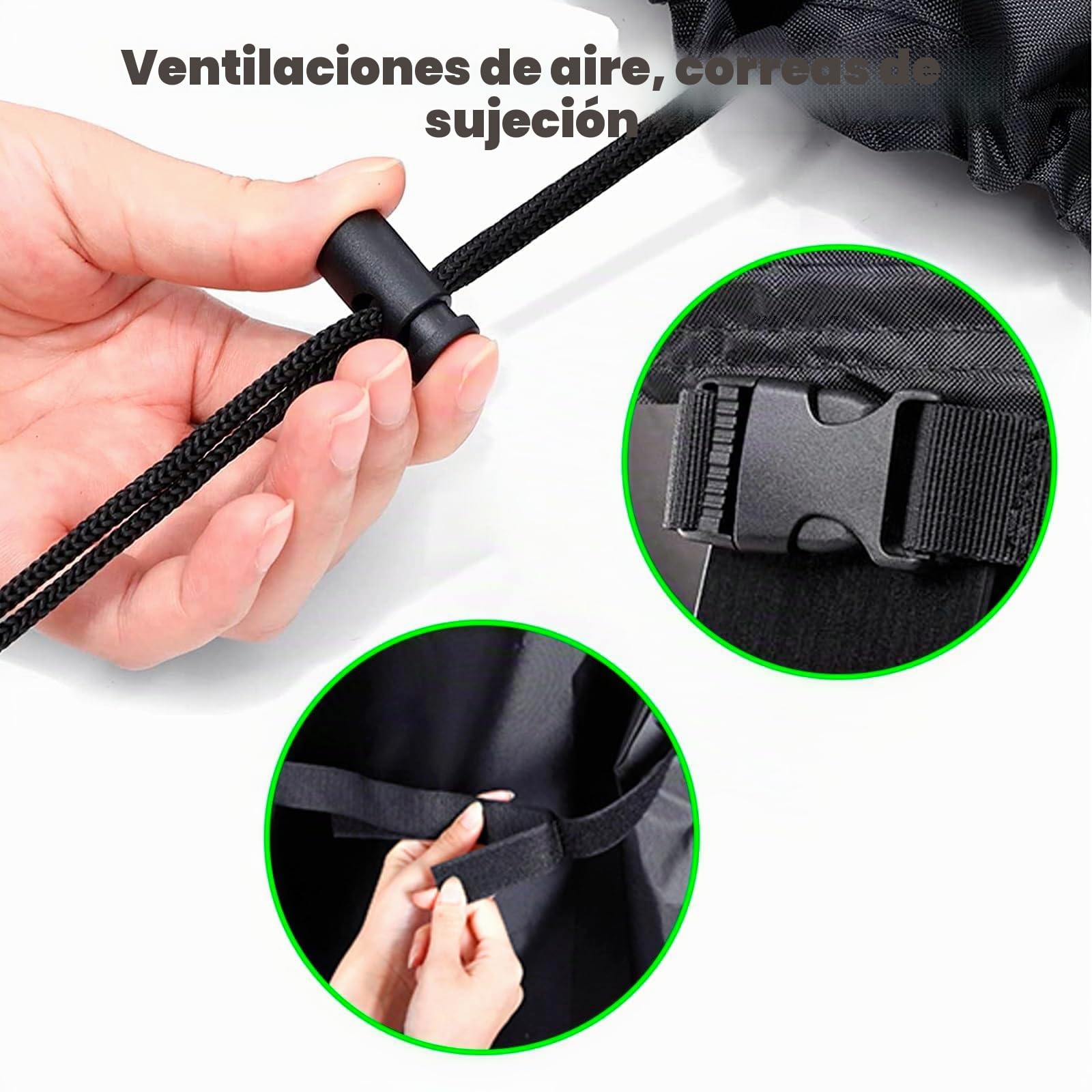 Funda para Muebles de jardín Exterior, Funda Mesa Exterior Impermeable, Rectangular Funda Protectora Muebles Exterior para sofá 600D Oxford (150 x 150 x 75 cm)