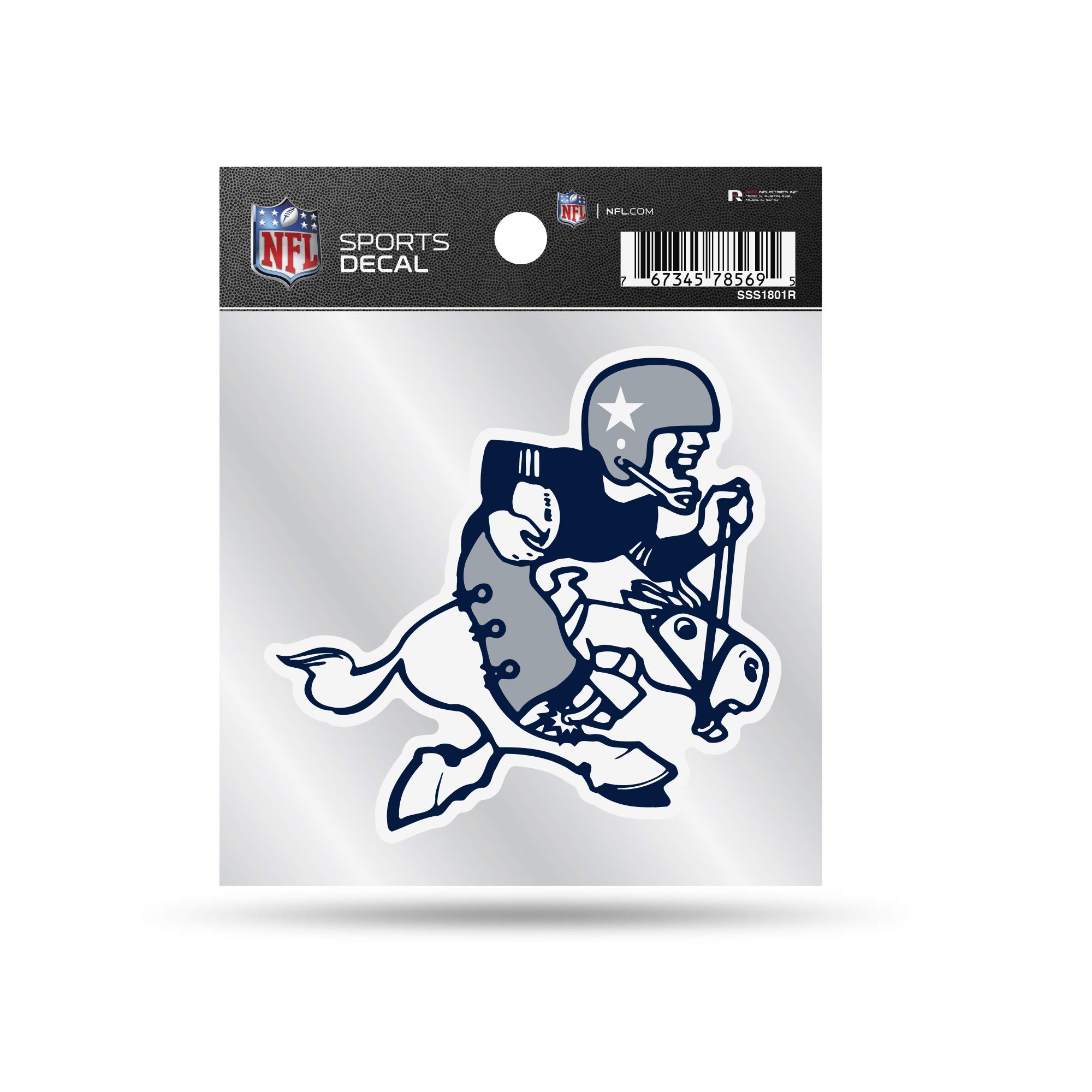 Rico Industries NFL unisex-adult NFL Retro 4x4 Decal