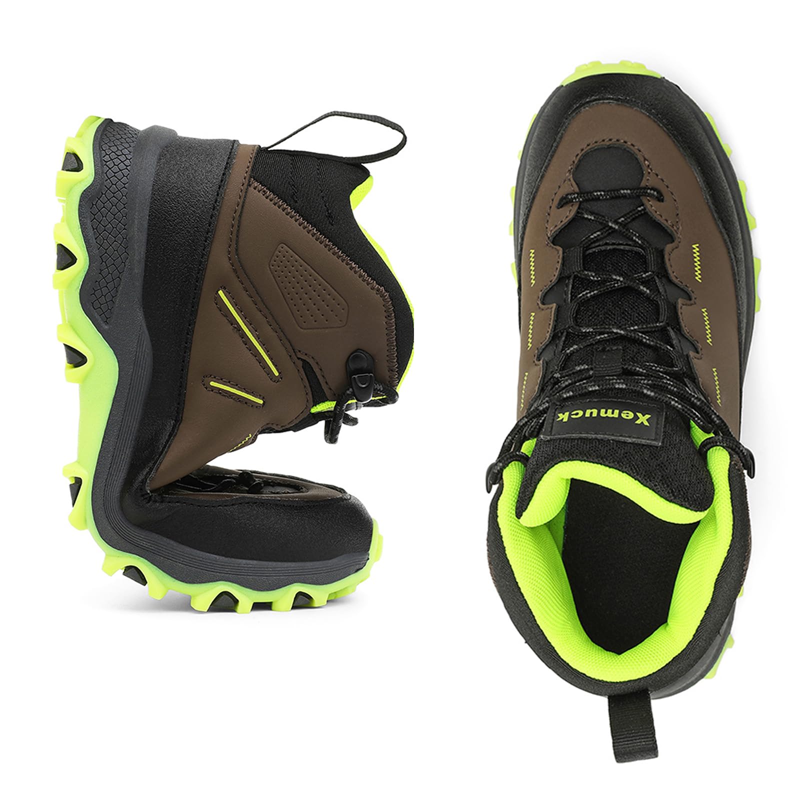 Zapatos de senderismo para niños, botas de trekking, botas de senderismo para niñas, zapatillas de senderismo, zapatillas de trekking, cómodas para cuatro estaciones, zapatos UE 30-39