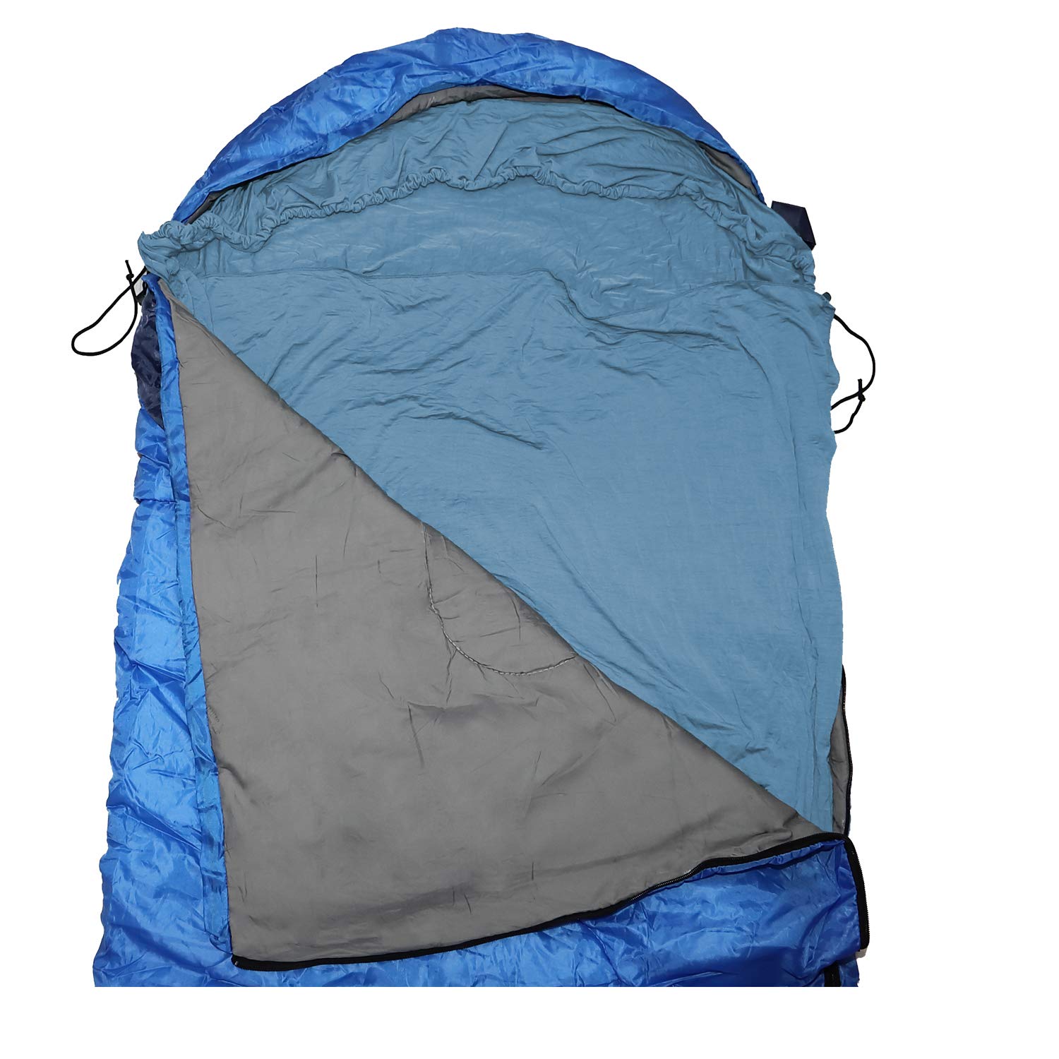 Browint Draps de voyage en bambou pour hôtel, sac de couchage ultraléger pour adultes, temps chaud/été, sac de couchage pour camping et voyage, rectangulaire avec poche d'oreiller, maman avec capuche,