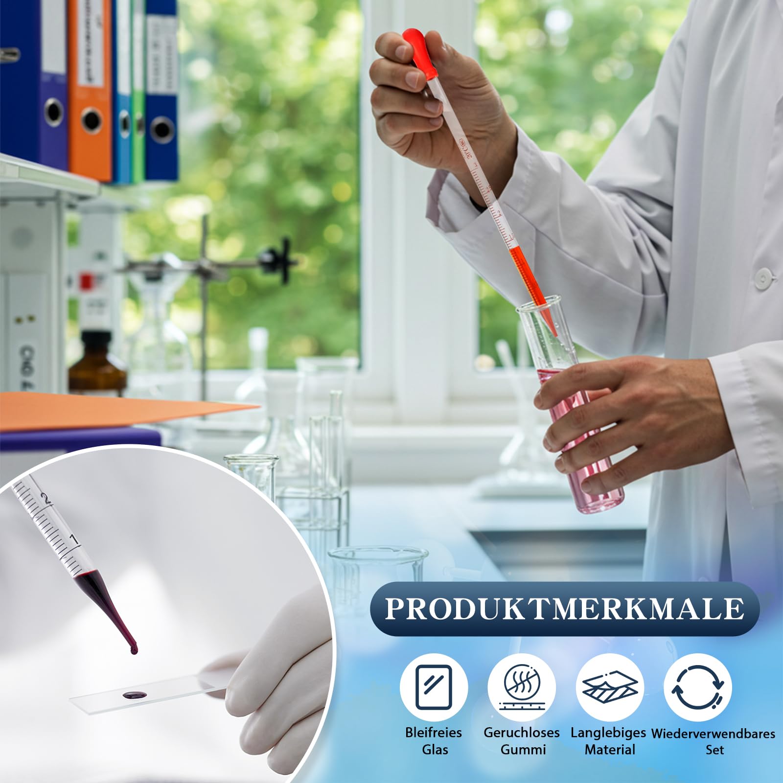 6 sztuk szklanych pipet 0,5 ml 1 ml 2 ml 3 ml 5 ml 10 ml pipety | Pipeta szklana, pipeta transferowa, pipeta szklana, pipety pomiarowe z 2 szczotkami do kropli