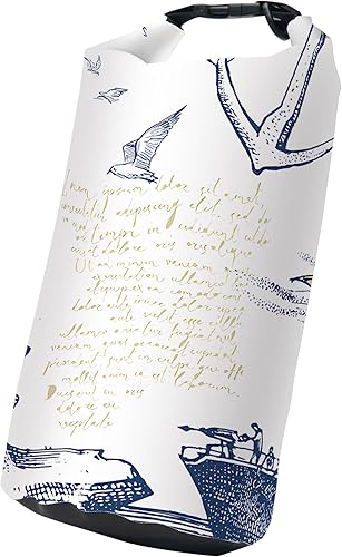 Bolsa seca impermeable Bolsas secas marinas para kayak, senderismo, ancla, faro náutico, mochila con cierre enrollable - Mochila Funda impermeable