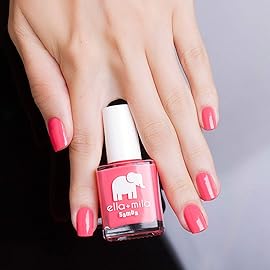 ella+mila Professional, Quick Dry, Long-Lasting & Chip-Resistant Pink Nail Polishes (Pinktini - 0.45 fl oz)