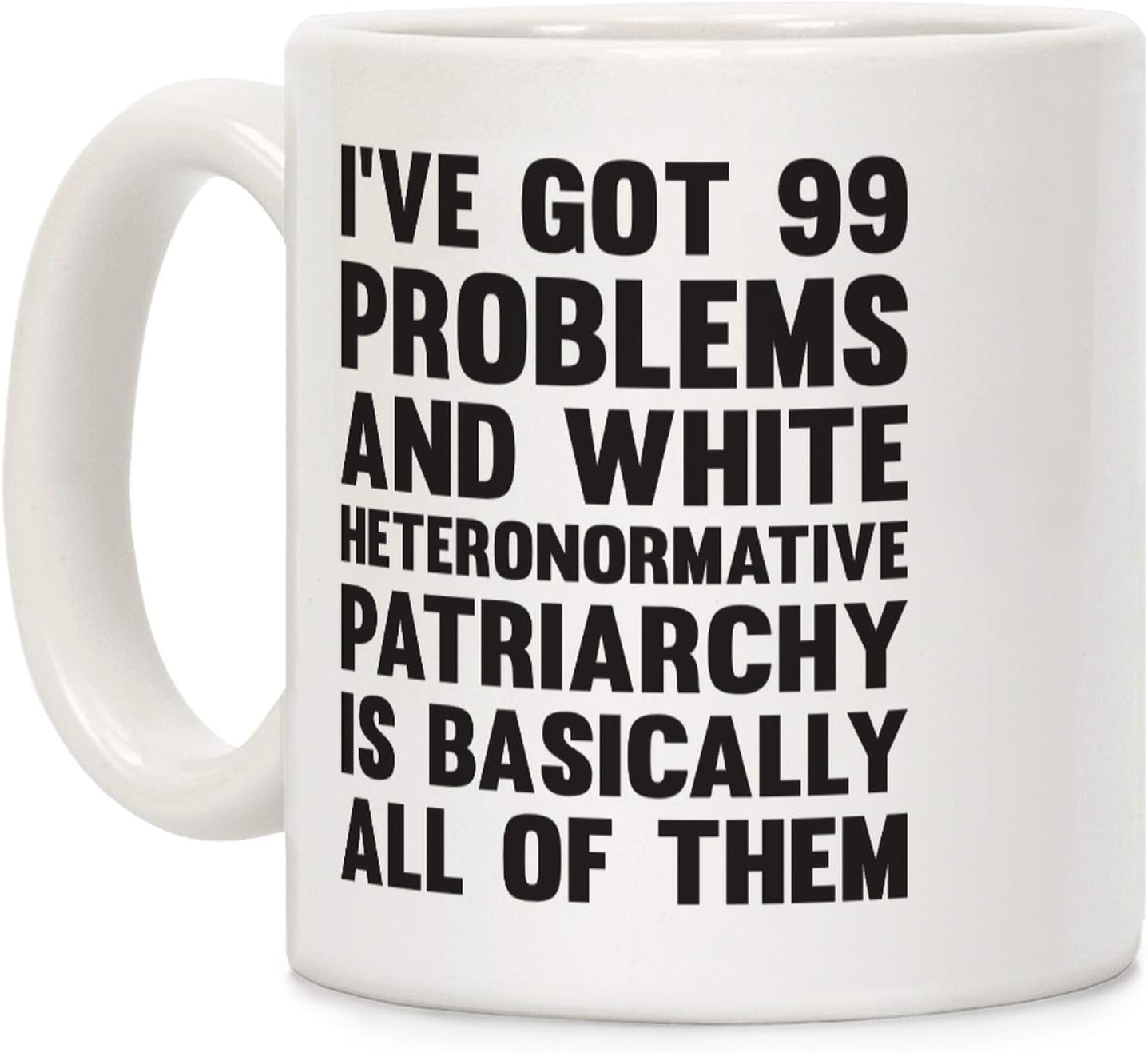 Amazon.com: LookHUMAN I've Got 99 Problems And White Heteronormative