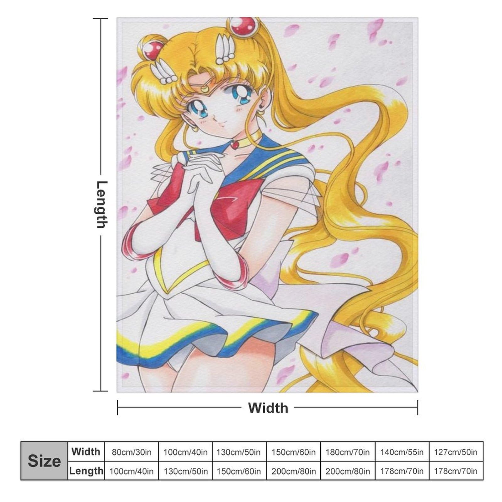 Amazon｜美少女戦士セーラームーン?毛布 シングル 夏用