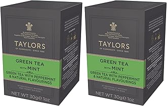 Green Tea with Mint, 20 Count (Pack of 2)