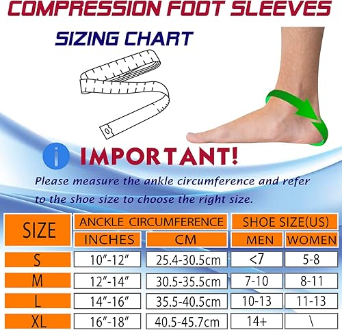 Miniatura 4 de THX4COPPER Tobillera de compresión infundida, soporte de silicona para el tobillo, alivio del dolor de la fascitis plantar, tendinitis de Aquiles,