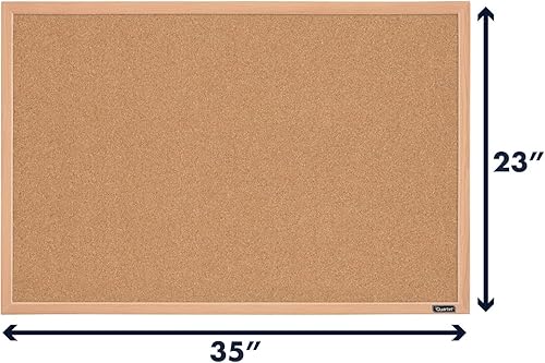 Miniatura 9 de Tablero informativo de corcho Quertet Marco de madera