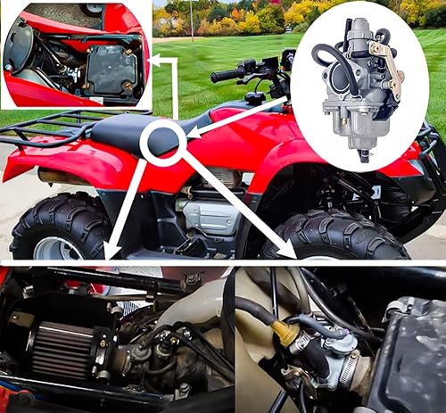 Miniatura 7 de Auto-Moto - Carburador TRX para Honda TRX 250 TRX250 Recon TRX250TE TRX250TM ATV Carburador