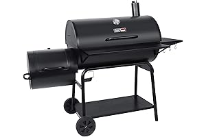 Royal Gourmet Charcoal Grill with Offset Smoker - The Ultimate Backyard Grilling Experience