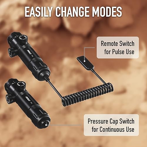 Miniatura 4 de Pinty - Táctico fusil de caza verde láser vista punto alcance ajustable con monturas 5mw