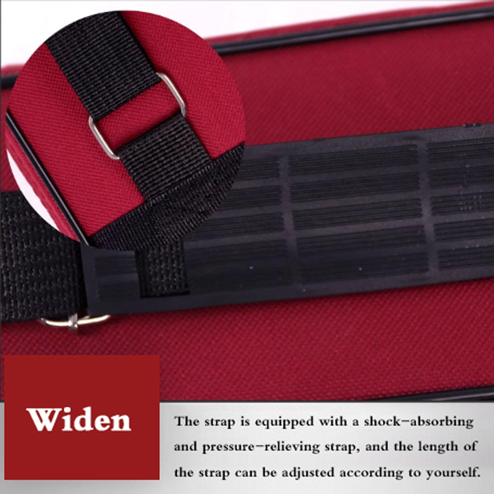 Borsa Per Spada Tai Chi Chaoyilian - Regolabile, Resistente - Per Spade Cinesi Fino A 130 Cm - Foto 4