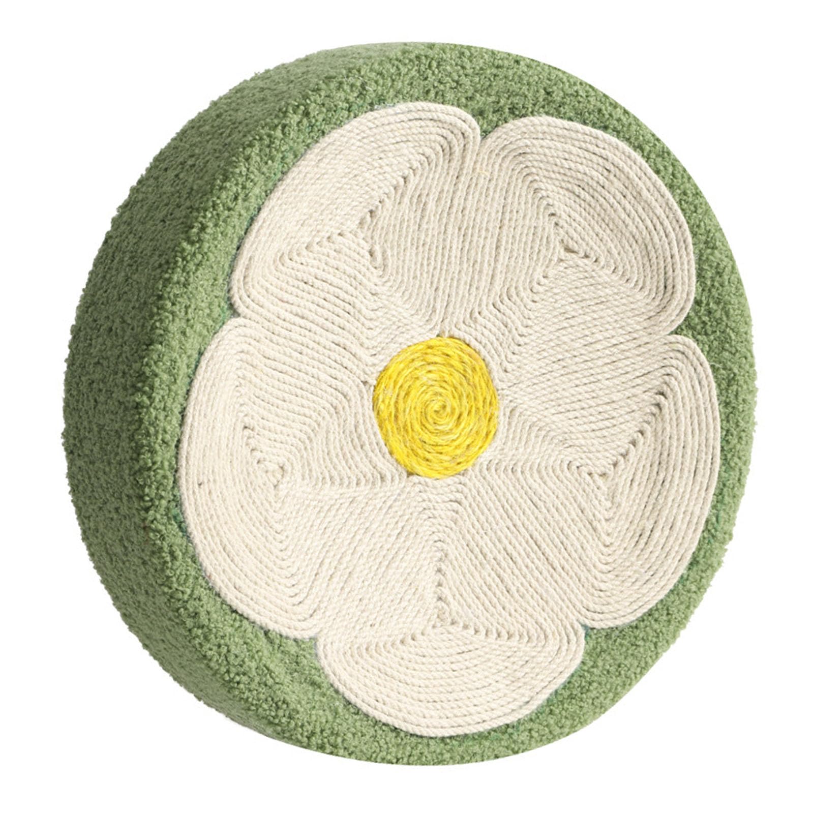 RIZGHWOY Griffoir pour Chat, Tapis Rond en Corde de Sisal for Chats D