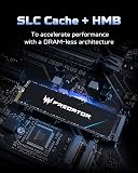 Acer Predator GM7 1 to M.2 NVMe SSD PCIe 4.0 – Vitesse de Lecture Jusqu’à 7 400 Mo/s – SSD Interne Professionnel – Stockage Gaming Compatible PC, Ordinateur Portable et PS5 - 4
