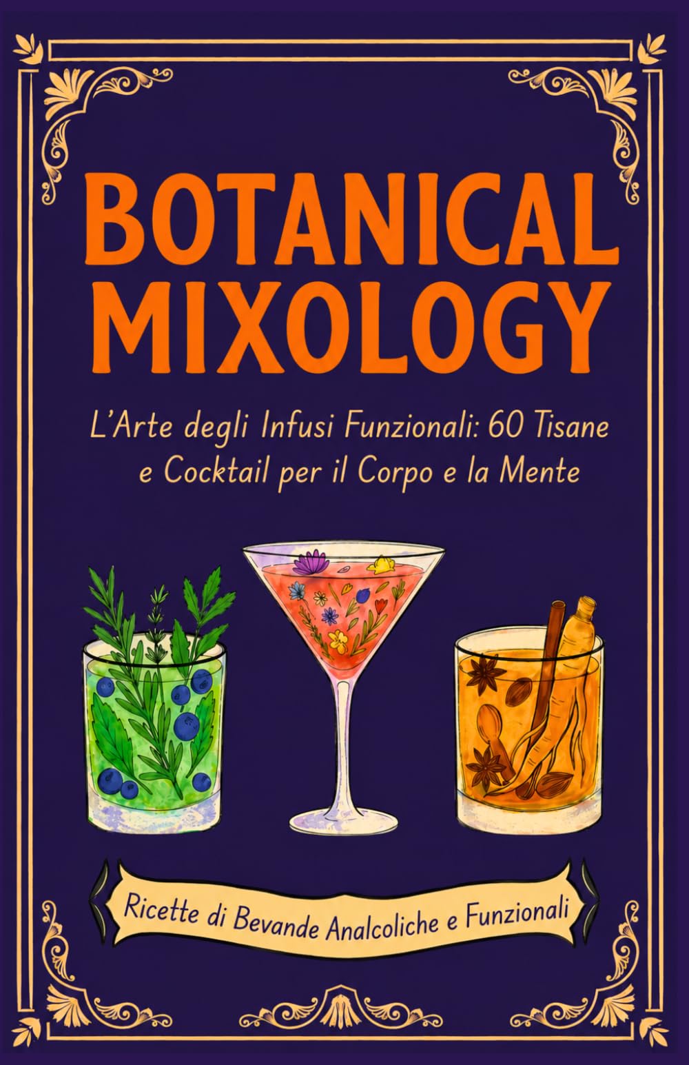 BOTANICAL MIXOLOGY: L'Arte degli Infusi Funzionali: 60 Tisane e Cocktail per il Corpo e la Mente
