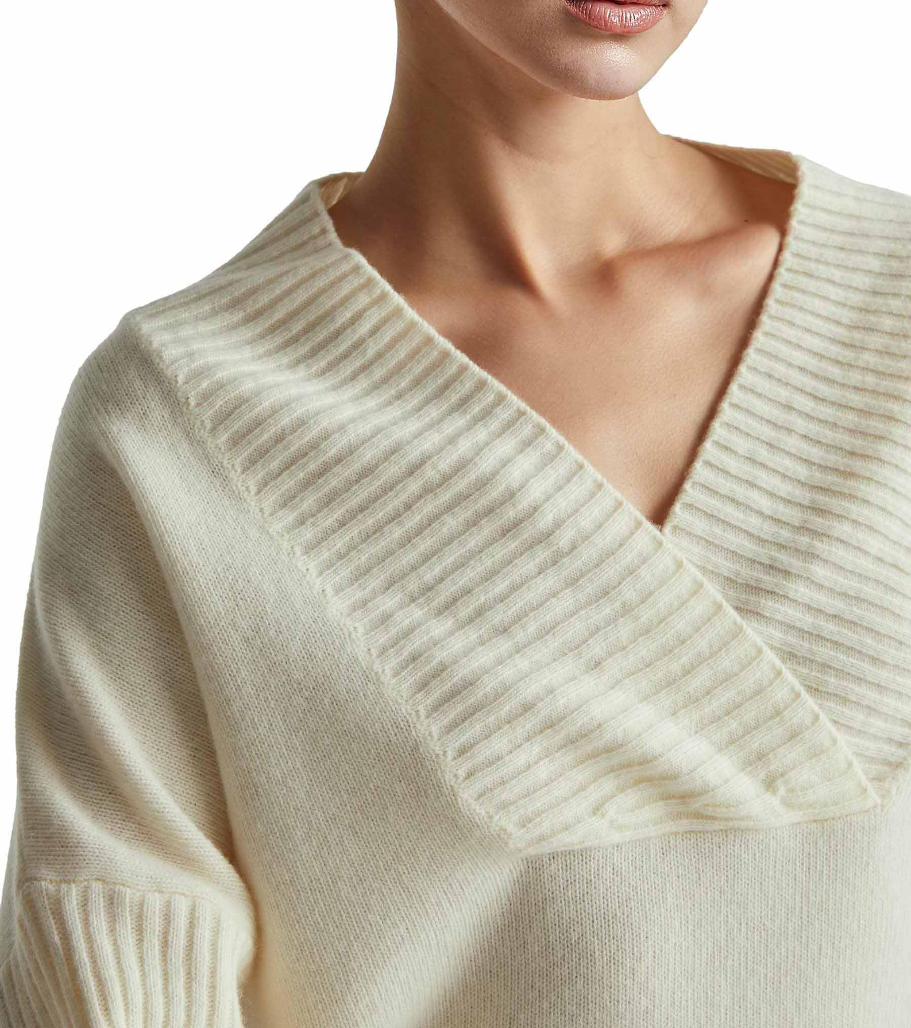 United Colors of Benetton Maglia Scollo V M/L 1444d403h Pull Femme (Lot de 1)