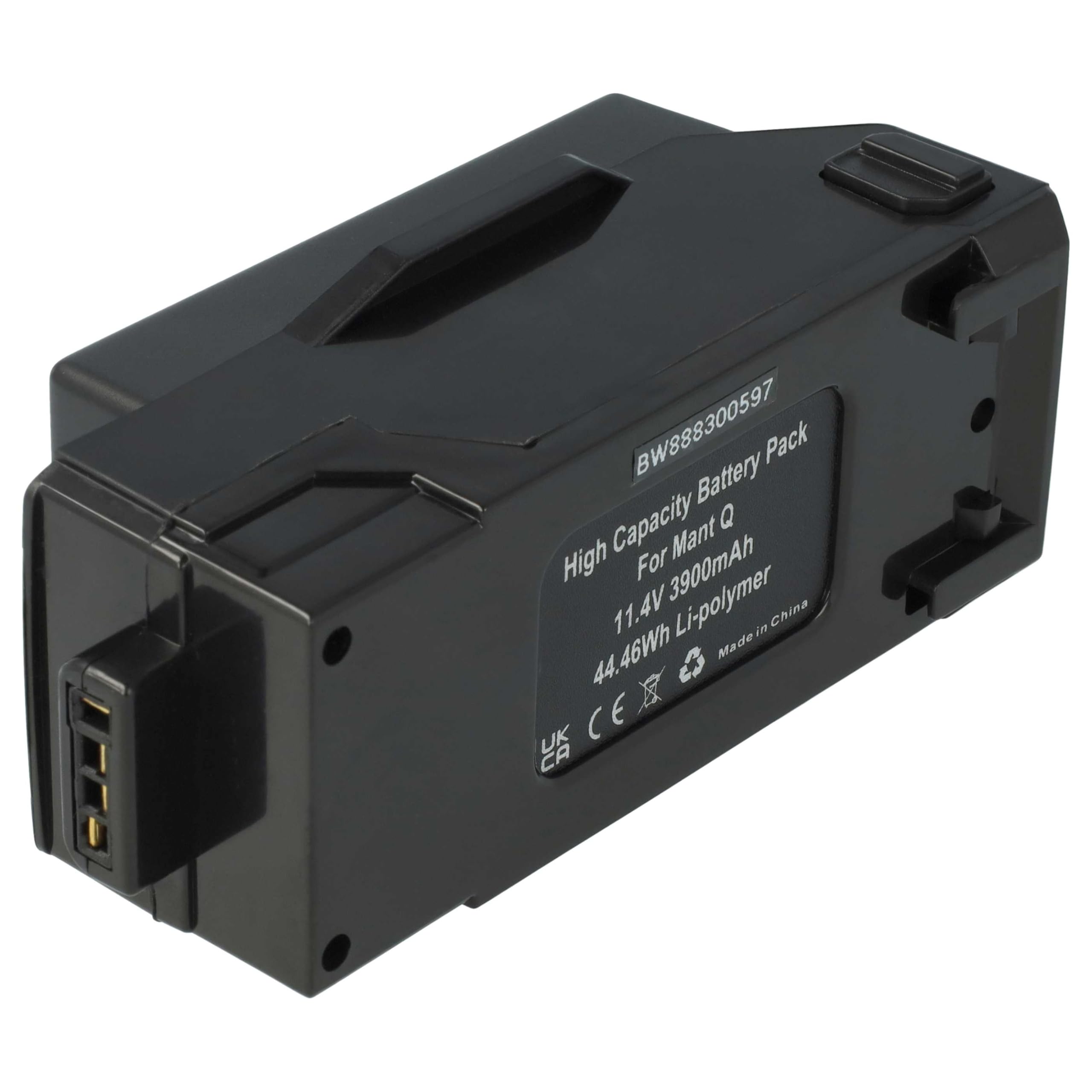 vhbw batteria sostituisce Yuneec YUNMGB3S2800, YUNMQB3S2800 per drone quadricottero multicottero (2800mAh, 11,4V, Li-Poly)