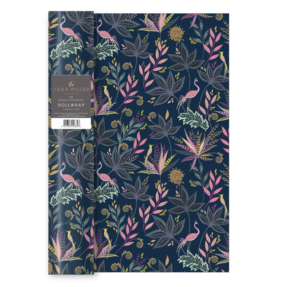 Sara Miller Botanic Paradise Roll Wrap - 3 m x 70 cm